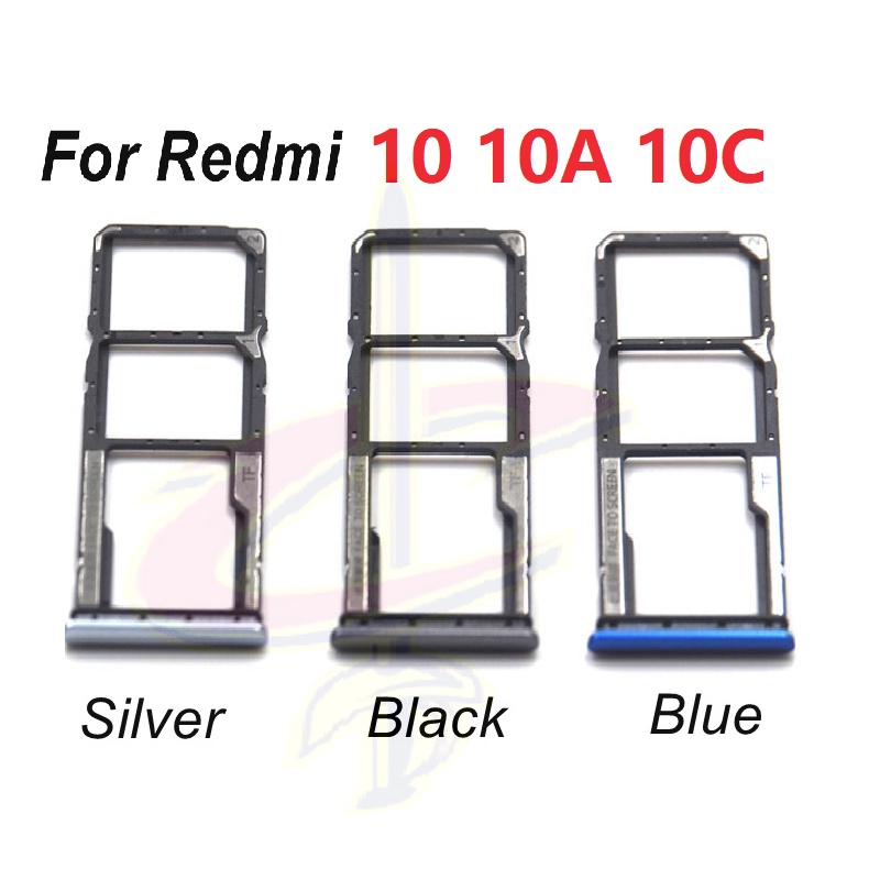 Khay Đựng Sim Điện Thoại Cho Redmi 10 Prime 10A 10C Giá Đỡ