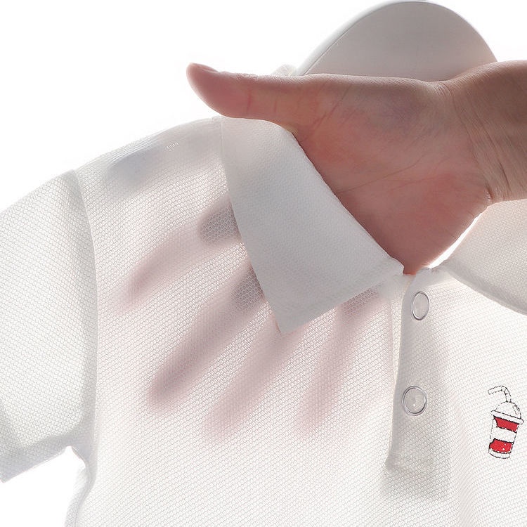 Áo thun polo SOFFNY tay ngắn cotton thời trang mùa hè năng động dành cho bé trai