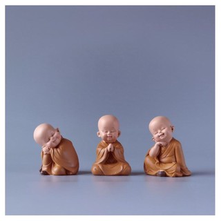 Bộ 3 chú tiểu 3 sắc thái 1034-15