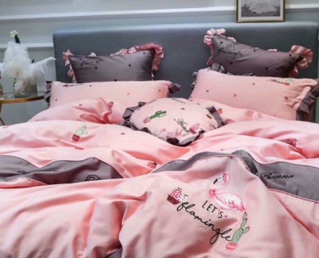 FREESHIP 99K TOÀN QUỐC_Set 7 món COTTON sateen 600TC siêu sang chảnh