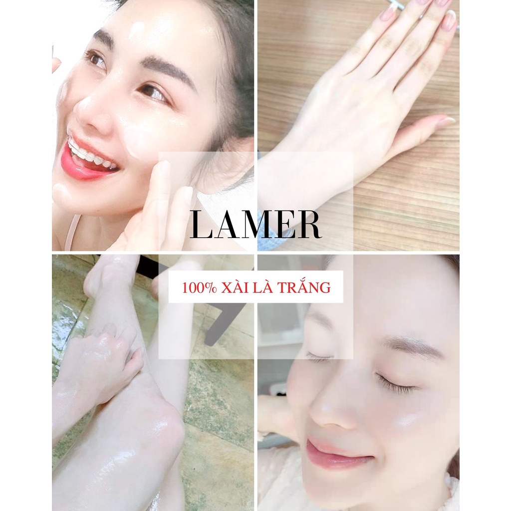 Tinh chất ủ trắng toàn thân LAMER giúp làm trắng da mặt và body cấp tốc - Dưỡng ẩm làm trắng da toàn thân chuyên sâu