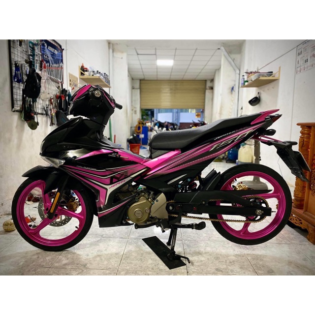 Tem Exciter 150 Malay Hồng đen