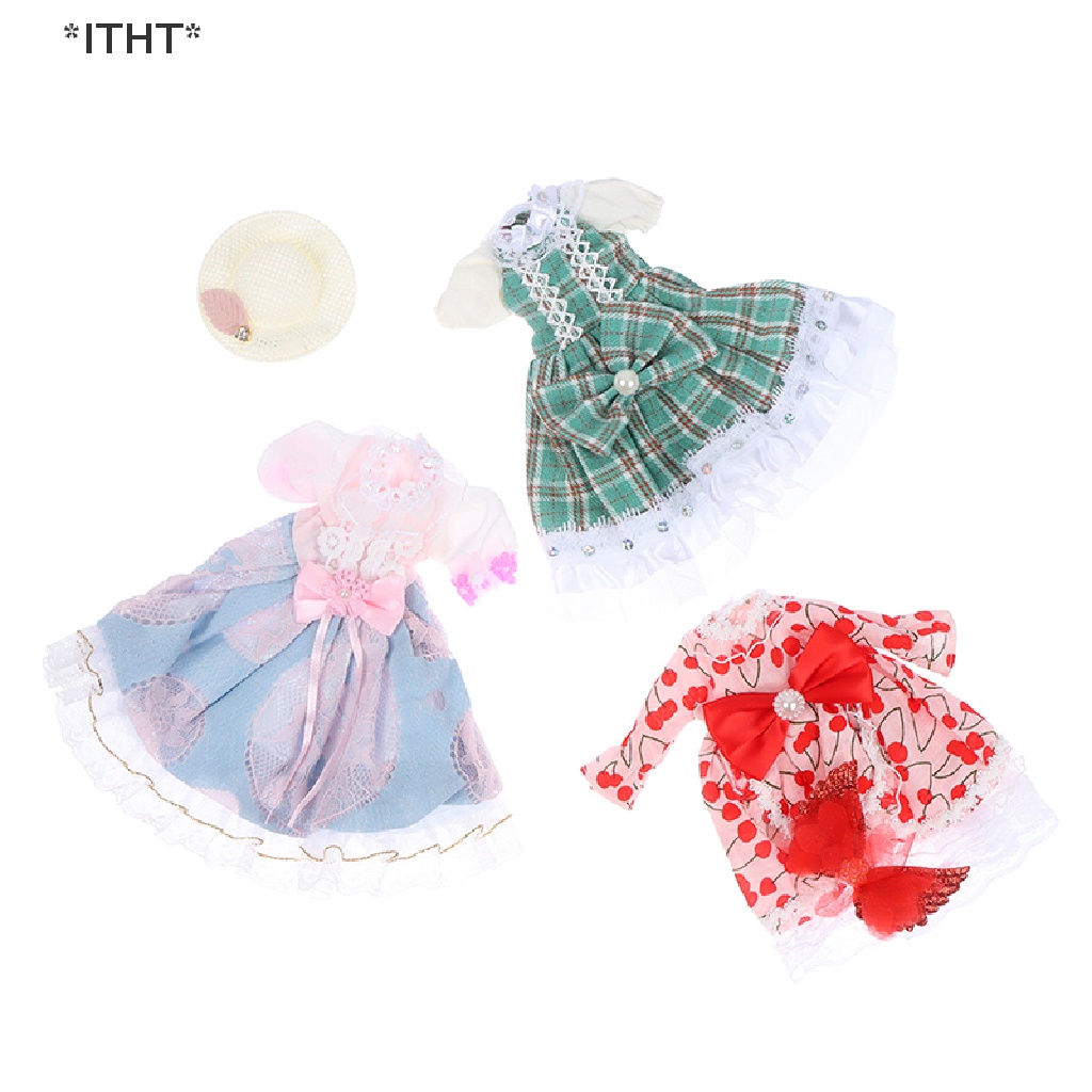 Đầm Công Chúa Thời Trang Cho Búp Bê 1 / 6 30CM