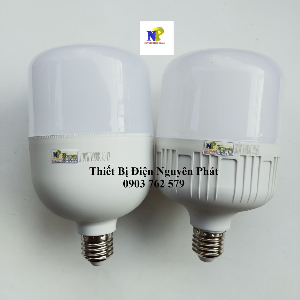 Bóng Đèn Led 30w E27 Kín Nước (Ánh Sáng Trắng/Vàng) - Tiết Kiệm Năng Lượng