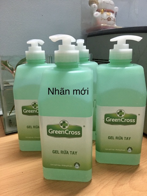 Gel rửa tay khô Green cross Chai 500ml