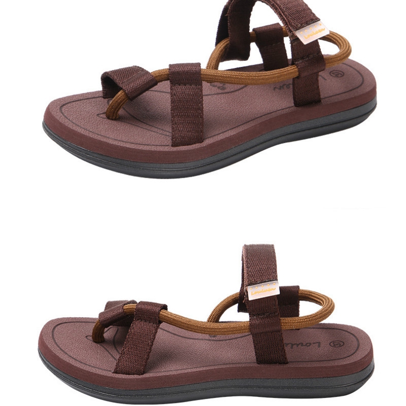 Giày sandal IELGY vải cotton đế phẳng chất liệu EVA thời trang cho nam và nữ