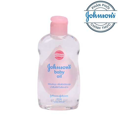 Dầu massage và dưỡng ẩm Johnson Baby Oil 200ml