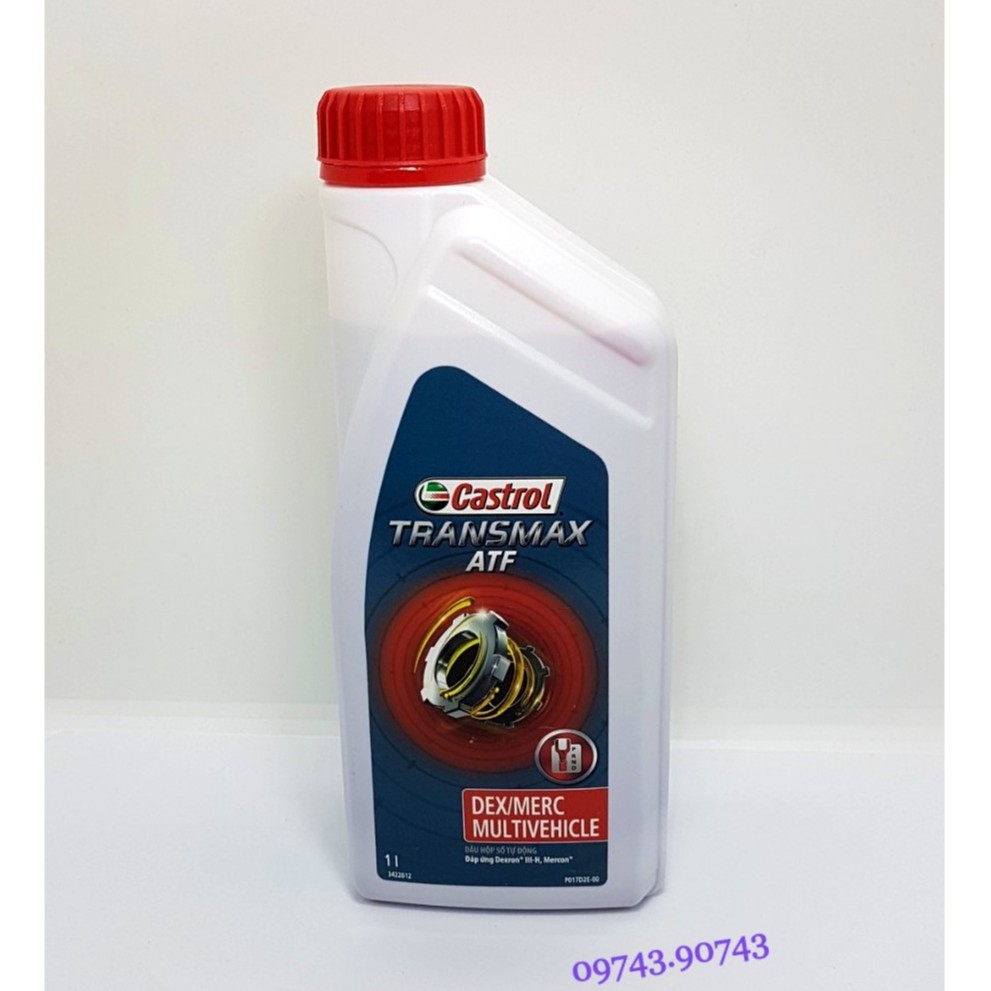 Dầu Hộp Số Tự Động Castrol TRANSMAX ATF DEX/MERC MULTIVEHICLE - 1 lít