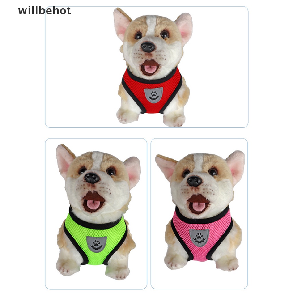 Dây Đai Dắt Thú Cưng Đi Dạo + Áo Lưới Dắt Phản Quang Tùy Chỉnh Chất Lượng Cao