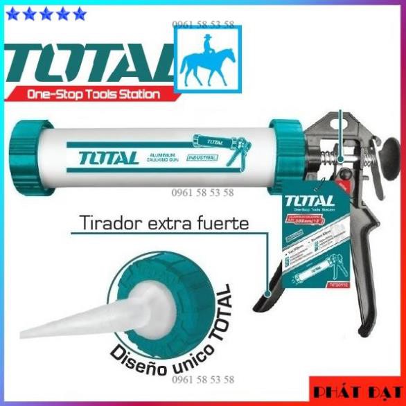 Total Súng Bắn Bơm Keo Silicon Thân Nhôm 9 inch 250mm THT20109 - TĐSG