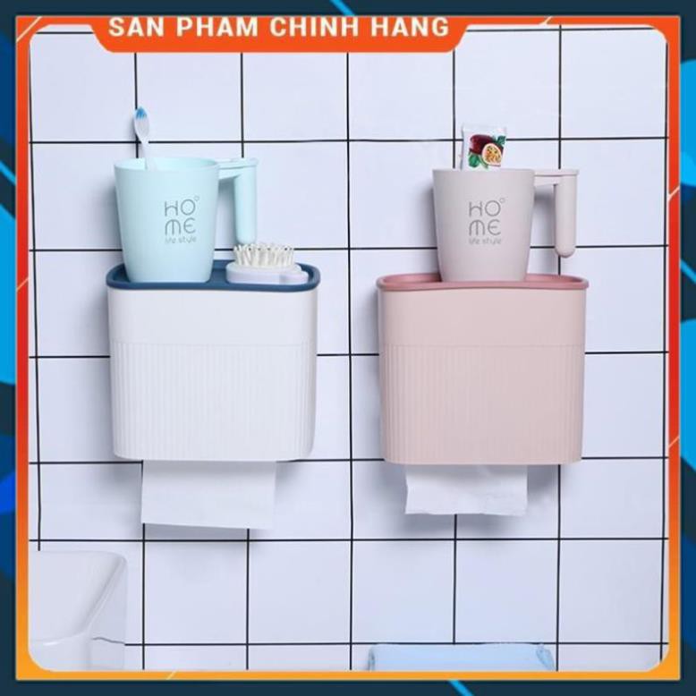 CHÍNH HÃNG -  Hộp đựng giấy treo tường nhà tắm 0573,hộp đựng giấy vệ sinh treo tường,hộp đựng giấy ăn văn phòng