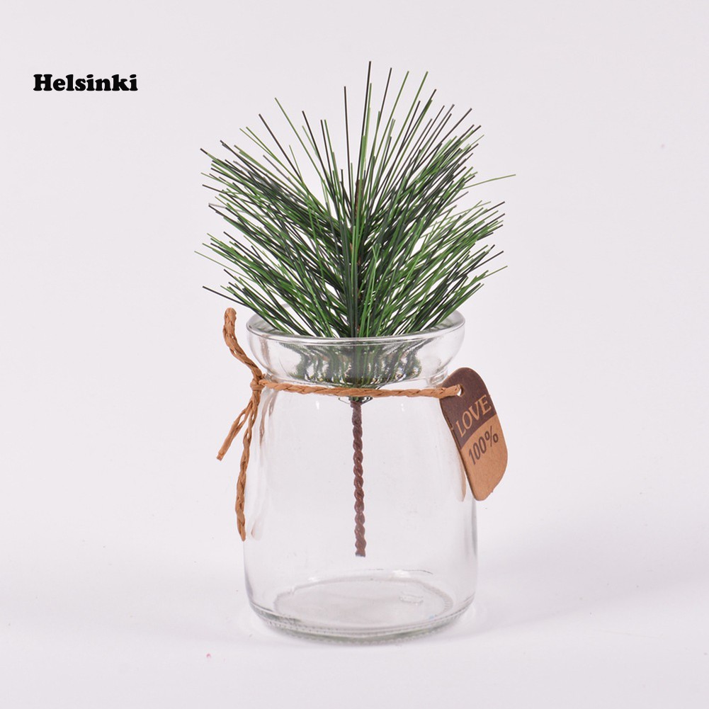 Set 10 Nhánh Cây Thông Giả Trang Trí Giáng Sinh