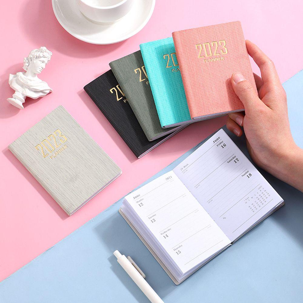 GLENES 2023 Agenda Notebook English Version Gift Plan Book To Do List 365 days Diary