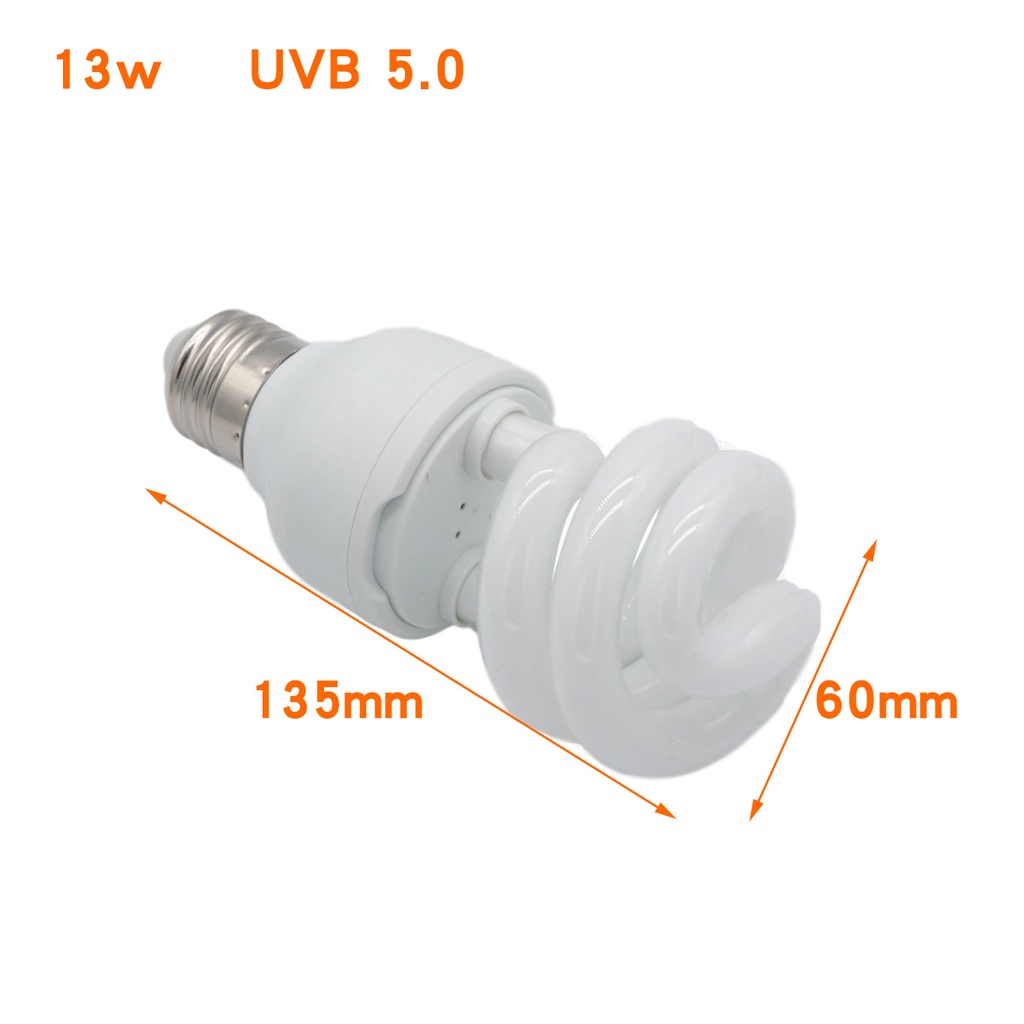 Đèn UVB 5.0 -13/26W - Phụ kiện cho bò sát -giúp hấp thụ canxi cho bò sát - shopleo