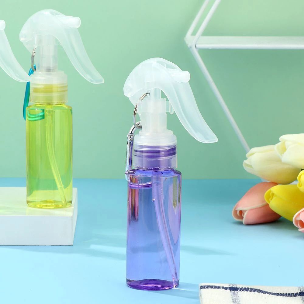 Chai nhựa đựng xà phòng dạng xịt AARON1 có móc khóa đầy màu sắc