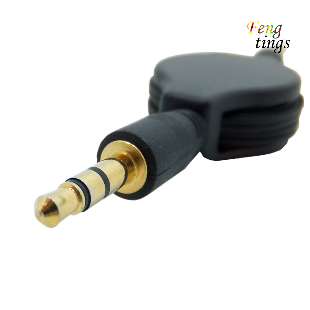Dây Cáp Âm Thanh Nối Dài Giắc Cắm 3.5mm Cho Loa Xe Hơi / Điện Thoại