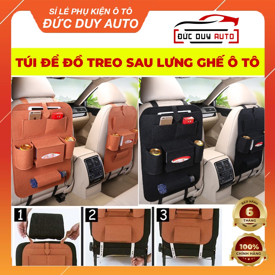 [FREESHIP❤] Túi Để Đồ Treo Sau Lưng Ghế Ô Tô Xe Hơi Cao Cấp