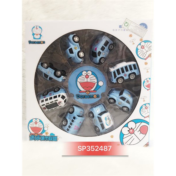 Đồ chơi Hộp xe sắt trớn doremon 8c, TN-NX206