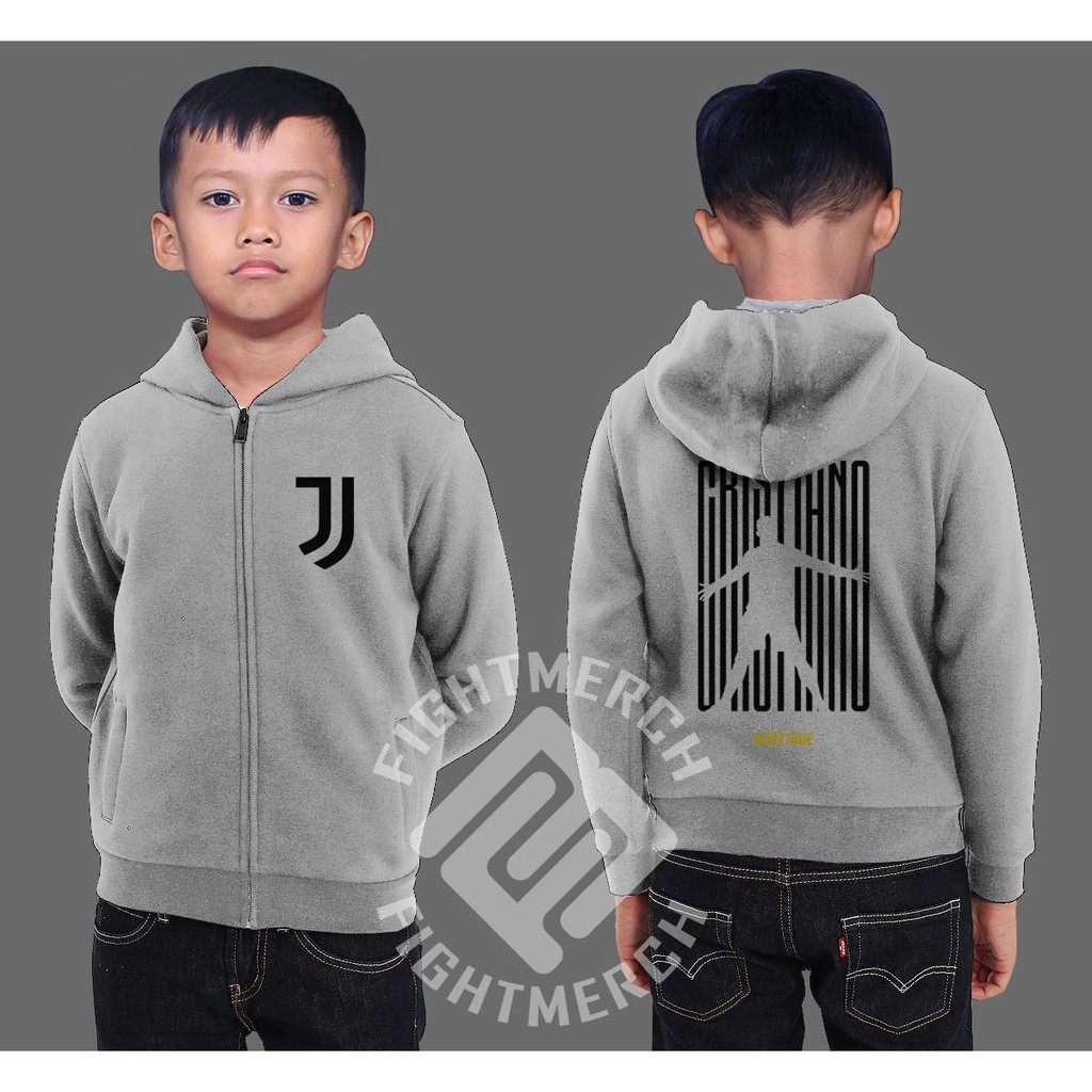 Áo Hoodie Khóa Kéo Cr7 Juve Cristiano Ronaldo Juventus 2018