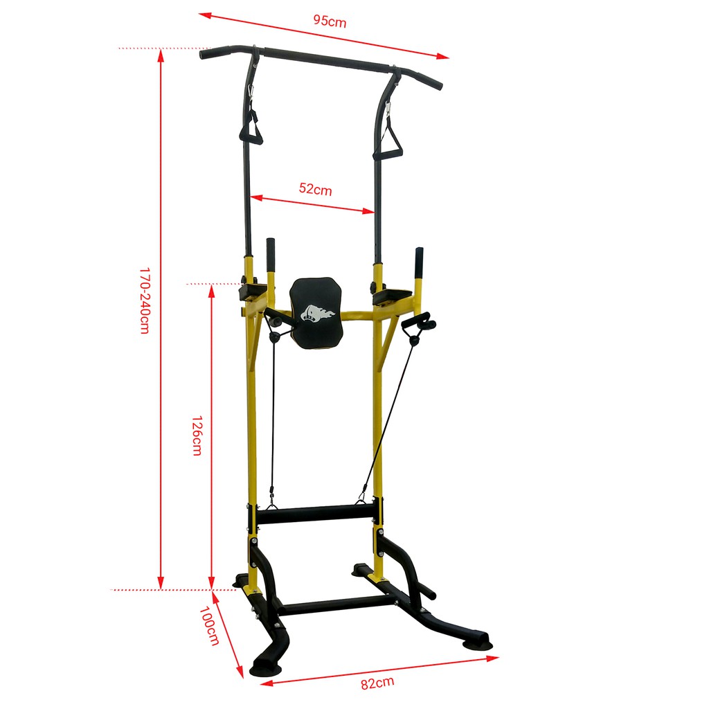 Xà đơn - xà kép đa năng EX-30 ⚡ Tập lên xà, lưng bụng, chống đẩy phát triển chiều cao và cơ bắp | Tùy chỉnh kích thước