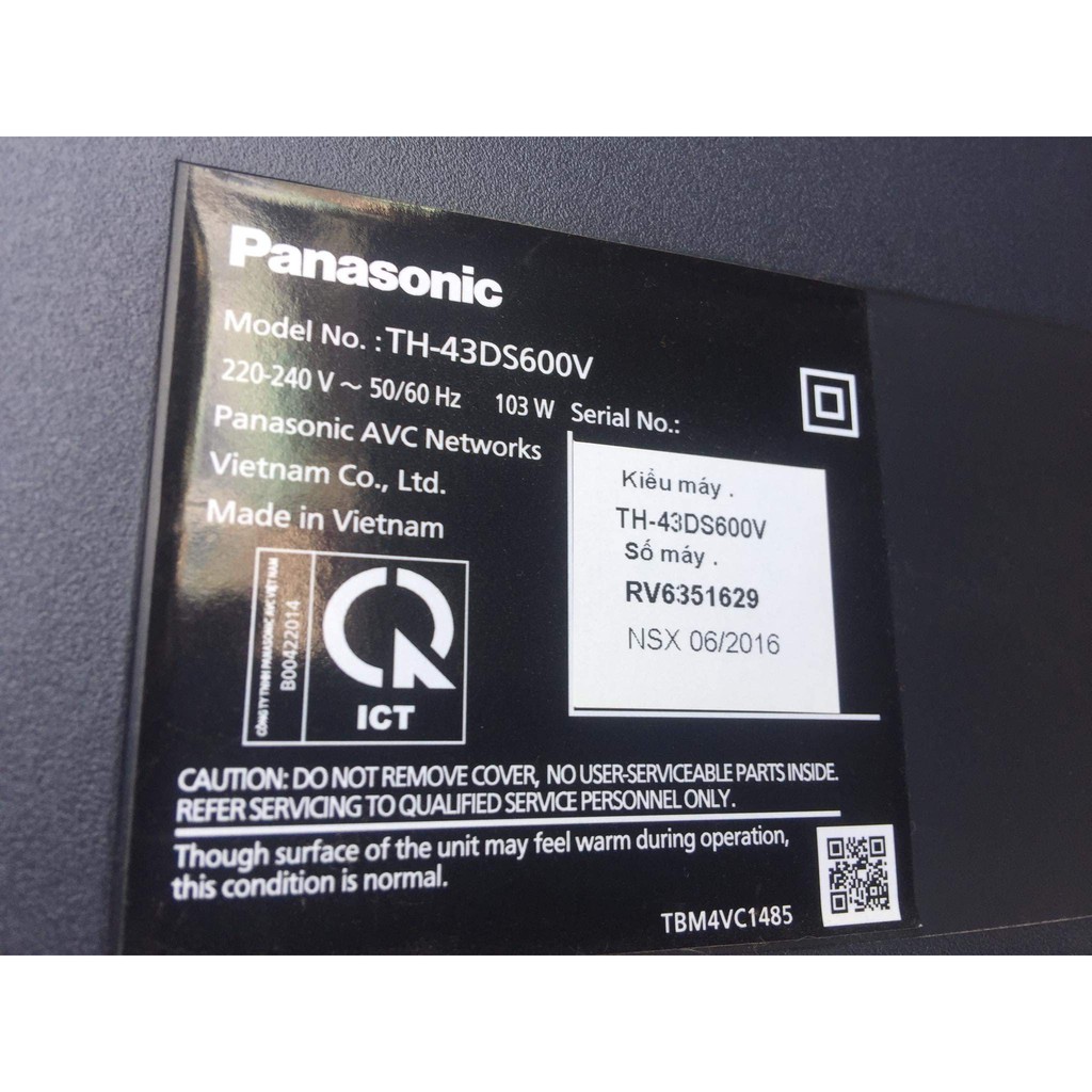 Pana 43DS600V - Bộ 6 thanh 8 led cho tivi Panasonic 43" và các dòng tương tự