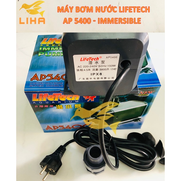 Máy Bơm  Lifetech AP5400 - Máy Bơm Hồ Cá Cao Cấp
