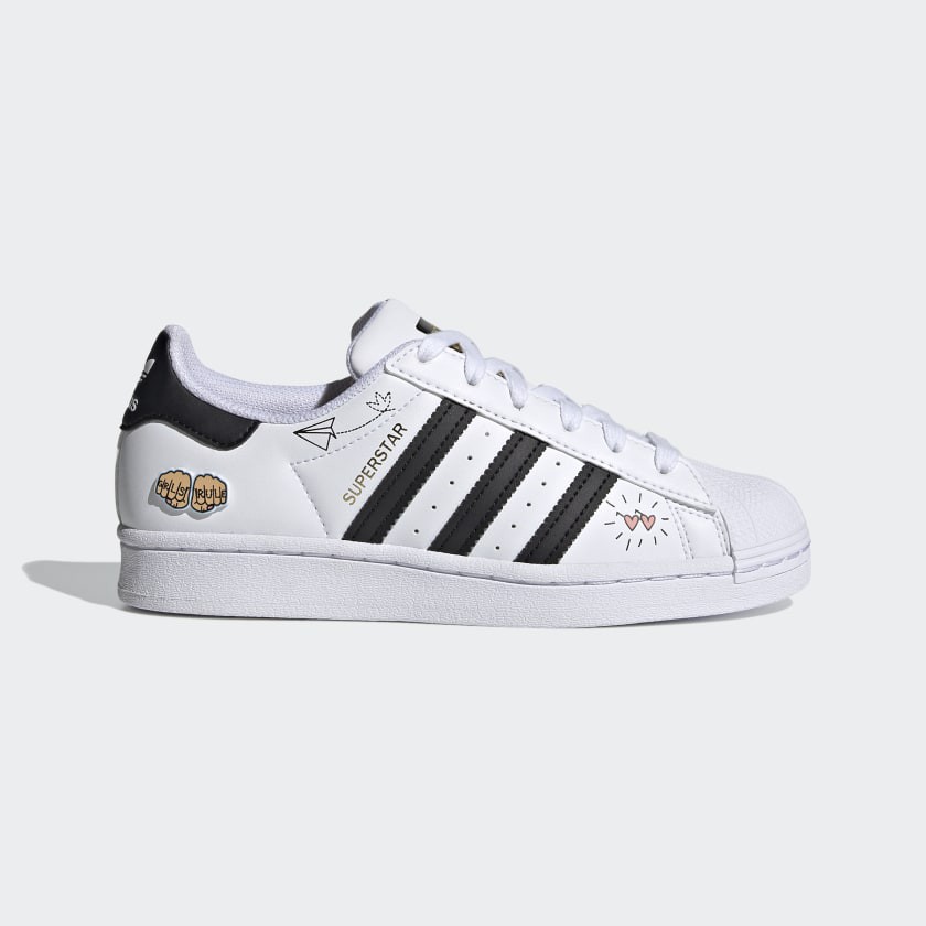 Giày sneaker adidas Superstar họa tiết chính hãng