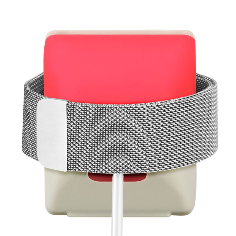 Đế Sạc Bằng Silicon Cho Đồng Hồ Thông Minh Apple Watch Series 4 / 3 / 2 / 1