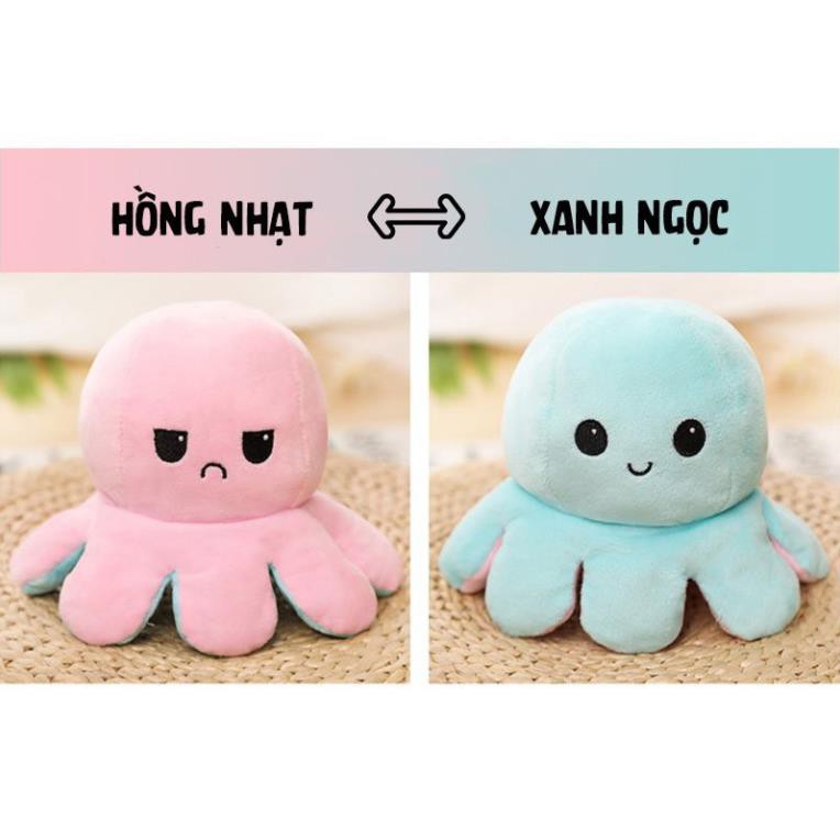 Gấu bông bạch tuộc cảm xúc size 30cm (GIAO MÀU NGẪU NHIÊN)