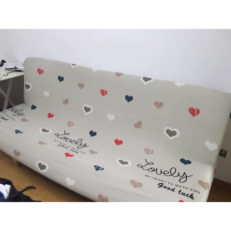 Vải bọc ghế sofa giường tinh tế màu trơn tông caramel - Sofa Bed