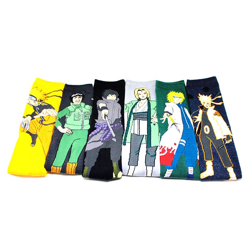 New Unisex Men Naruto0 Long Cotton Sock Anime Art Funny Sock Cosplay Akatsuki Madara