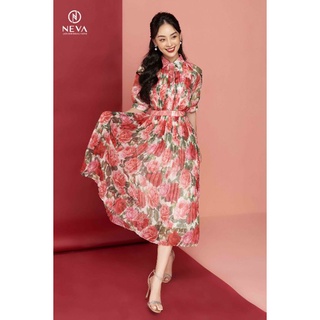 Đầm voan hoa xuống phố 🌺🌺