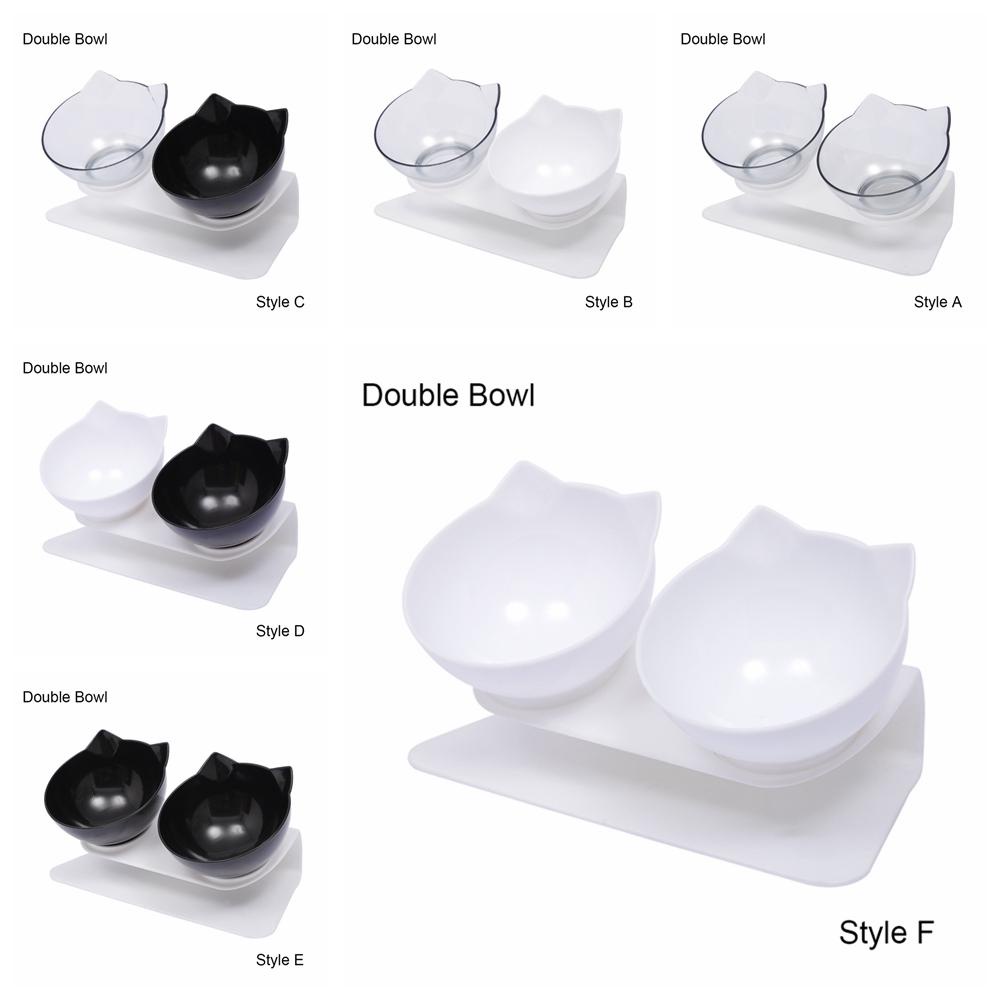 Bát Đựng Thức Ăn Nước Uống Chống Trượt Hình Tai Mèo Cho Mèo