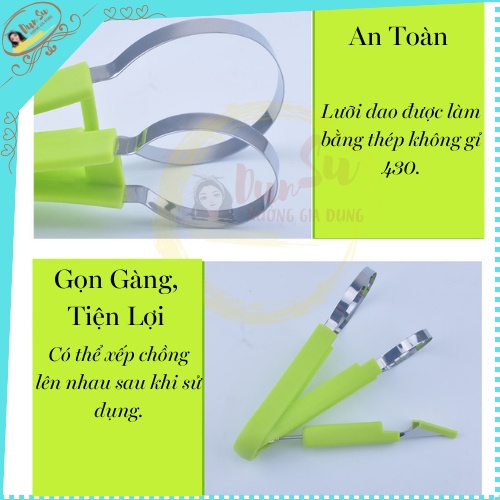 Bộ Dụng Cụ Dao Dĩa Cắt Tỉa Hoa Quả Rau Củ Chuyên Nghiệp Tiện Lợi Chất Liệu Thép Không Gỉ DunSu
