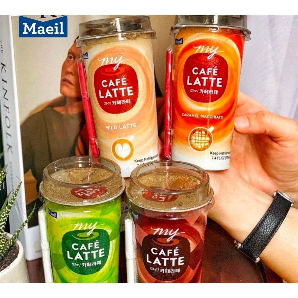 My Café Latte - Cà phê Maeil nhập khẩu Hàn Quốc 220ml (4 vị)