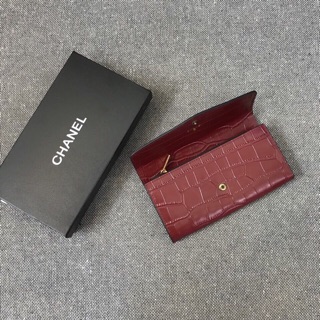 Ví nữ da cá sấu super full box