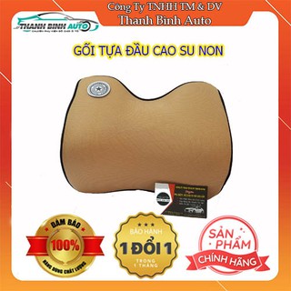 Gối tựa đầu ô tô xe hơi cao su non cao cấp - đồ chơi xe hơi uy tín