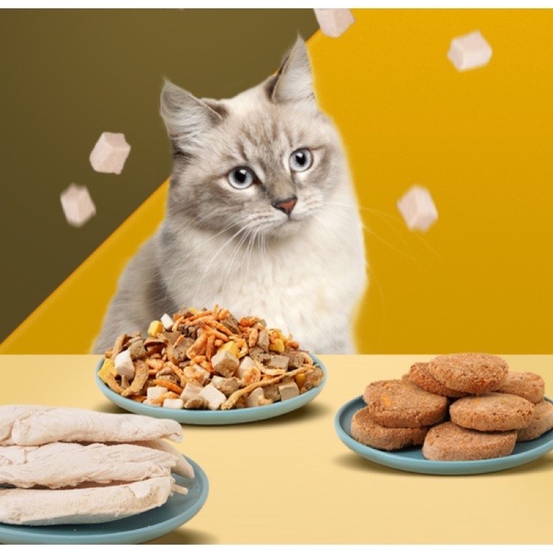 [Mã PET50K giảm Giảm 10% - Tối đa 50K đơn từ 250K] [RẺ VÔ ĐỊCH] THỨC ĂN SẤY ĐÔNG KHÔ DINH DƯỠNG [SẴN]