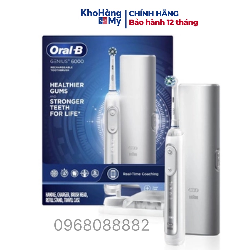 Bàn chải điện Oral B Smart - có bluetooth - Hàng Mỹ