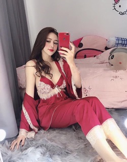 Set 3 món đáp ren cao cấp