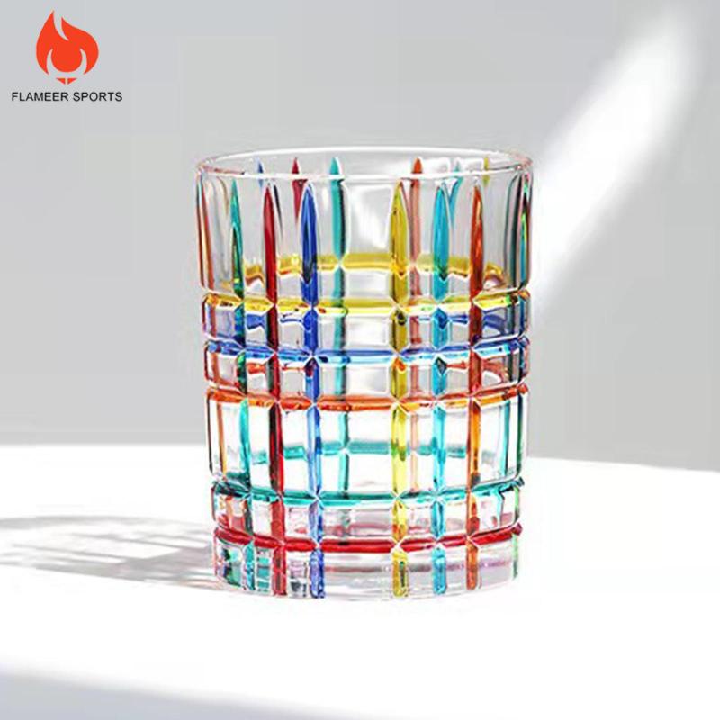 Cốc Thủy Tinh Uống Trà / Cà Phê Nhiều Màu Sắc Lzdzlx1 Dành Cho Gia Đình / Quán Bar