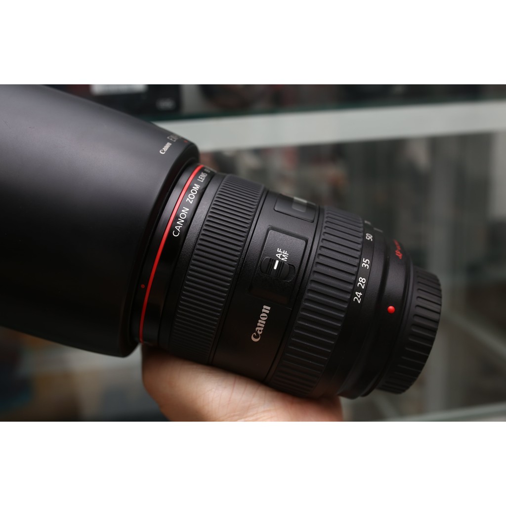 ỐNG KÍNH CANON EF 24-70mm F2.8 L USM - LEN ĐA DỤNG HÀNG ĐẸP SƯU TẦM