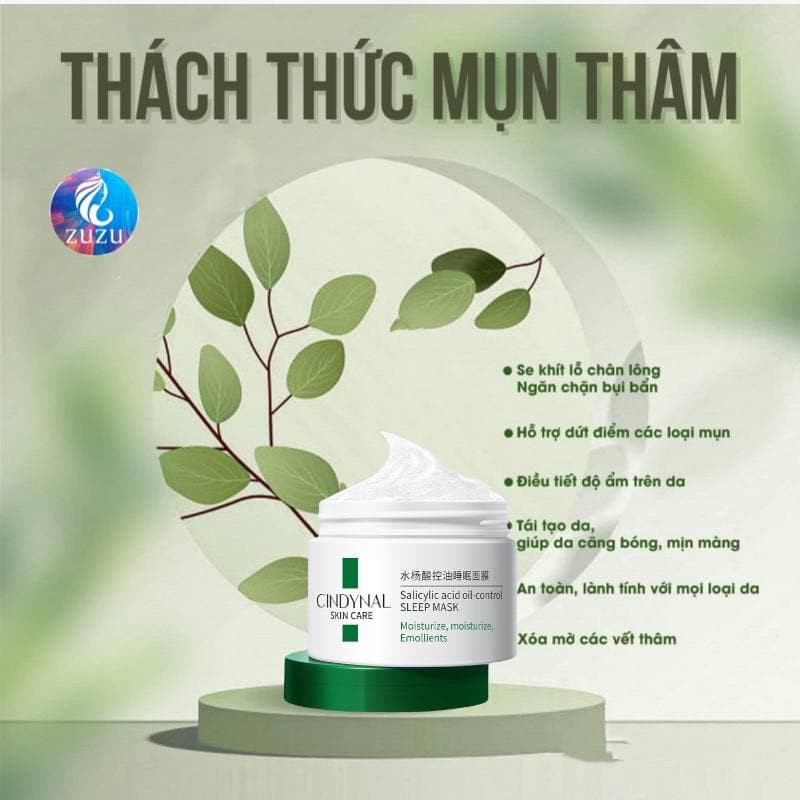 HŨ 120G GEL BHA/ SALYCILYC đắp mặt làm sạch các tế bào chết dư thừa trên da, tan dầu thừa, loại bỏ mụn ẩn, mụn đầu đen