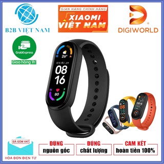 Đồng hồ thông minh Xiaomi Mi Band 6 - Chính hãng Xiaomi / Chống nước 50m