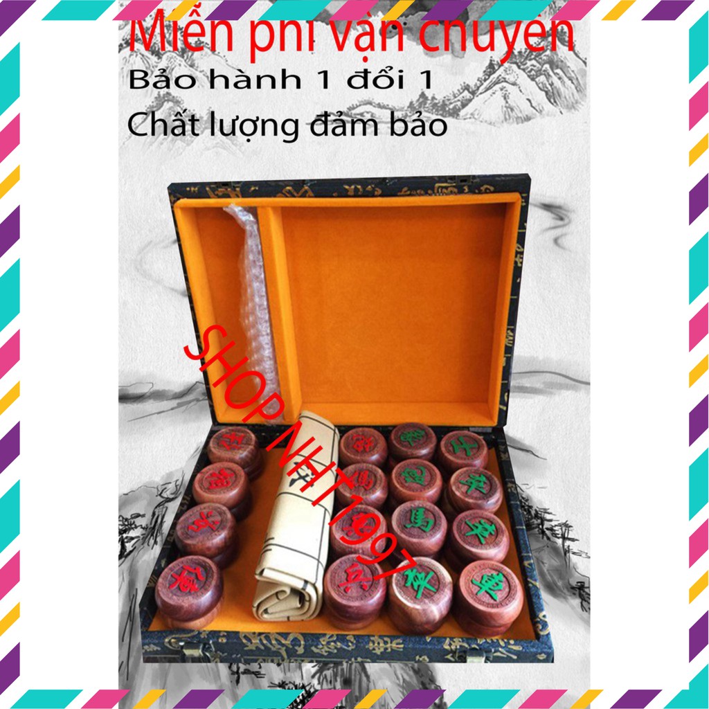 Bàn cờ tướng gỗ