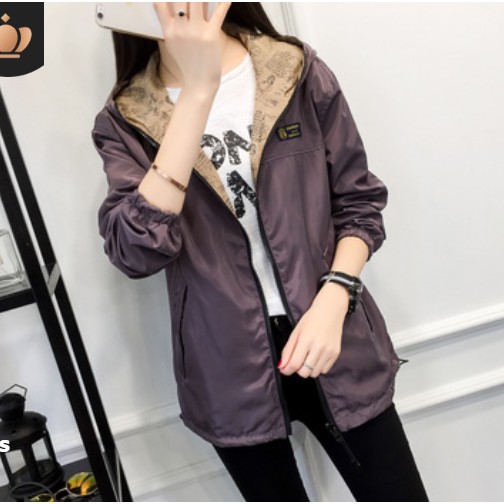 Áo khoác (đủ size XS - XXXL) mặc được 2 mặt có in hình bên trong hot hit | BigBuy360 - bigbuy360.vn