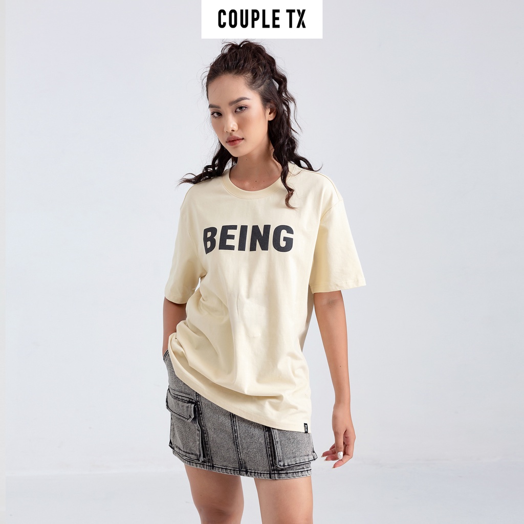 Áo Thun Unisex Couple TX BEING MTS 1149