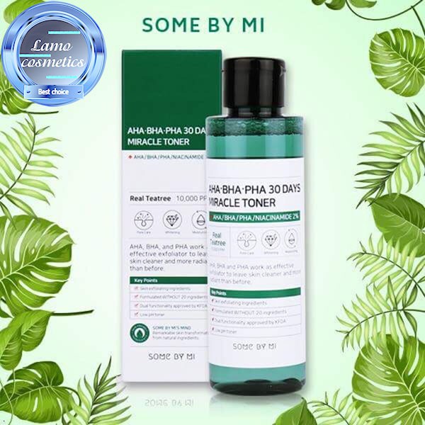 Nước Hoa Hồng &quot;Thần Kỳ&quot; Some By Mi AHA-BHA-PHA 30 Days Miracle Toner 150ml Chính Hãng 100%