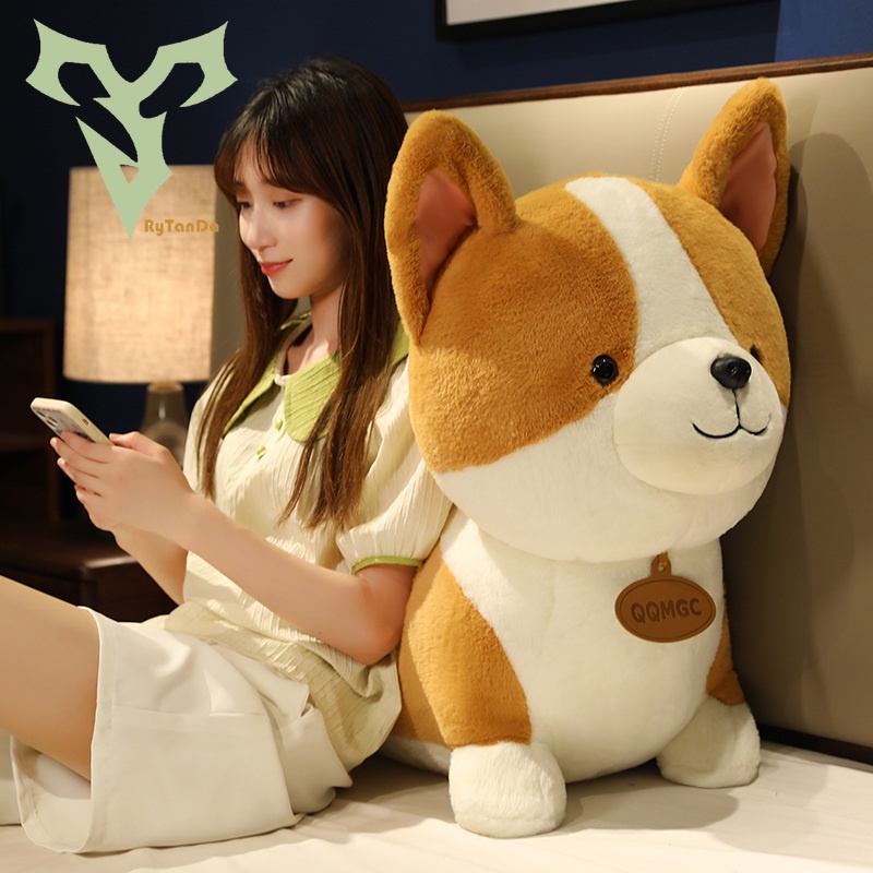 Đồ chơi nhồi bông Hình Chú Chó Corgi Dễ Thương Cho Bé