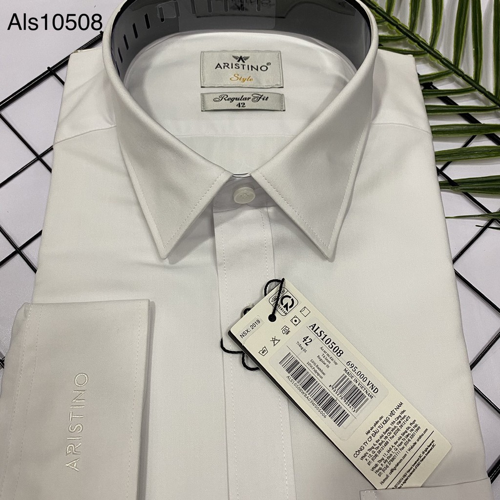 Áo Sơ Mi Nam Dài Tay Aristino – ALS53808,  ALS57808, ALS54308, ALS10508 Kháng Tia UV, Ít Nhăn, Mềm Mát